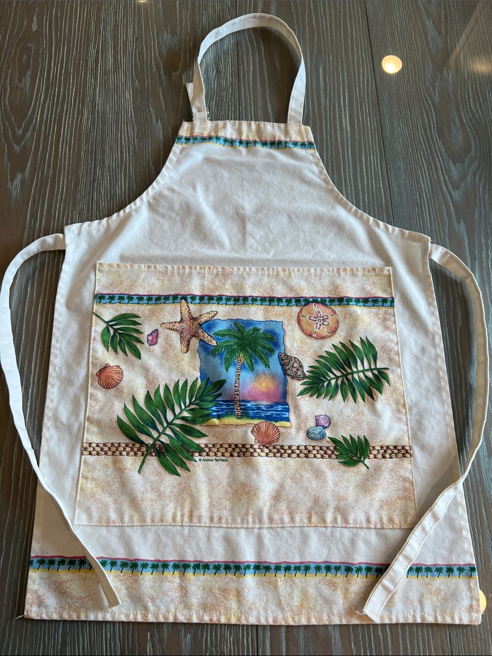 Tropical Print Kitchen Apron USA